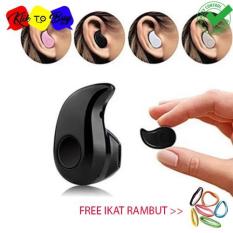 Headset Bluetooth Mini S530 untuk handphone - Hitam 1 pcs + Ikat Rambut Klik to Buy 1 Pcs