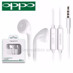 Headset OPPO MH133 Handsfree Earphone Headset OPPO 3.5mm Jack In-Ear Music Earphone - Putih