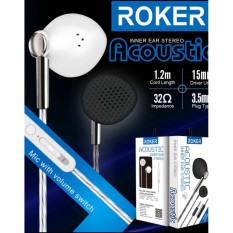 Headset Roker RK29K Acoustic handsfree earphone bass with mic