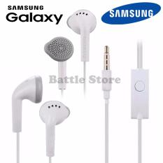 Headset Samsung Compatible for Samsung All Type Handsfree Stereo Bass Audio High Qualty Universal Jack A/V 3.5mm - Putih