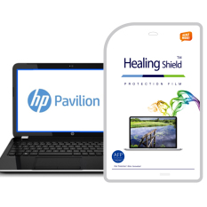 HealingShield HP Pavilion 15 Clear Type Screen Protector 1pcs + TOP Surface Protector Skin 2pcs