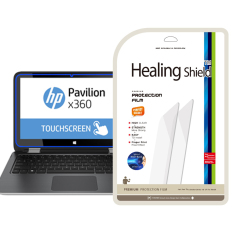 HealingShield HP Pavilion X360 13-A013 Biru-Lampu Type Screen Protector 1 Pcs + TOP Pelindung Permukaan Kulit 2 Pcs
