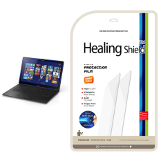 HealingShield SONY VAIO FIT 15A Multi Flip PC SVF15N Biru-Lampu Type Screen Protector 1 Pcs + TOP Pelindung Permukaan Kulit 2 Pcs