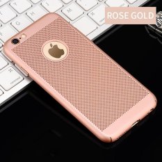 Disipasi Panas Hollowed-keluar Grid Phone Case Hard PC Ultra Tipis Pelindung Back Cover Shell untuk IPhone 6 6 S Case 4.7 Inch-Intl