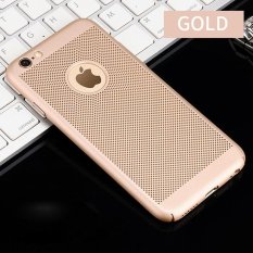 Disipasi Panas Hollowed-keluar Grid Phone Case Hard PC Ultra Tipis Pelindung Back Cover Shell untuk IPhone 6 6 S Case 4.7 Inch-Intl