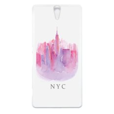 Heavencase Case Casing Sony Xperia C5 Ultra Or C5 Ultra Dual Hard Case Motif Batik Kayu Bokeh 14 - Putih