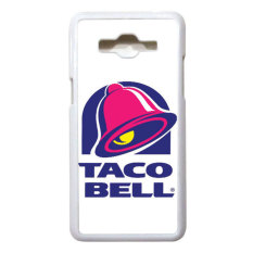 Heavencase Hard Case Casing Cover Motif Taco Bell 17 for Samsung Galaxy Grand Prime - Putih
