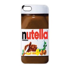 Heavencase iPhone 5/5s Rubber/Soft Case Nutella - Putih
