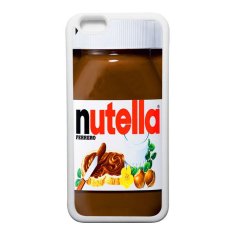 Heavencase Iphone 6 Rubber/Soft Case Nutella - Putih
