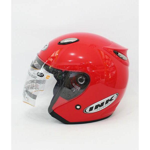 HELM BEST1 INK CENTRO FREE STIKER - MERAH