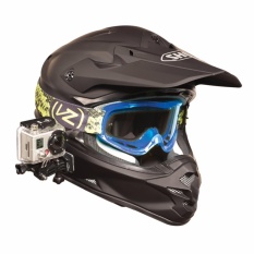 Helm Side Mount Motovlogg Aksesoris Gopro Xiaomi Yi Bpro SjCam Kogan Eken Sport HD