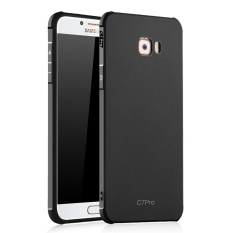 Hicase Silicone Gel TPU Bumper Air Cushion Protective Case Cover untuk Samsung Galaxy C7 Pro Hitam-Intl
