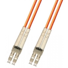 High quality 50M Multimode Duplex Fiber Optic Cable (50/125) - LC to LCborana