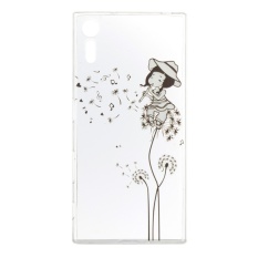 Tinggi Kualitas Dandelion Girl TPU Lembut Kantong Gas Belakang Case Cover untuk Sony Xperia XZ 5.2 Inci-Intl