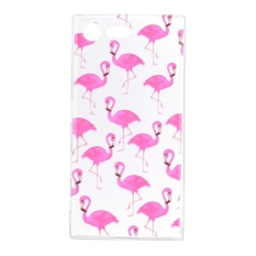 Tinggi Kualitas Flamingo TPU Lembut Kantong Gas Belakang Case Cover untuk SONY Xperia X Kompak 4.6 Inci-Intl