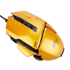 Tinggi Kualitas/(JM GAMING MALAYSIA) JamesDonkey 325 USB Wired Laser ProgrammableLED Gaming Mouse Orange-Intl