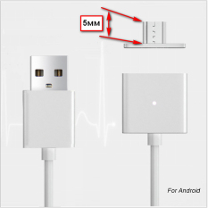 High Quality Magnetic Cable Micro Usb Cable for Samsung Sony MeizuData Charging Cable For Huawei Xiaomi Redmi HTC (White) - intl