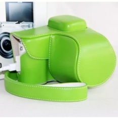 Profesional Berkualitas Tinggi Pu Kulit Tas Kamera Case untuk Samsungnx3000 20-50mm dengan Tali Bahu Kulit Sarung Kamera-Intl