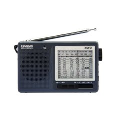 Sensitivitas Tinggi TECSUN R-9012 12 Band FM/AM/SW Radio Receiver (Abu-abu)-Intl