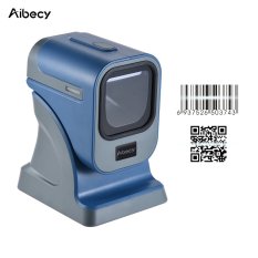 Kecepatan Tinggi Omnidirectional 1D/2D Presentasi Barcode Scanner Reader Platform With Kabel USB To Toko Supermarket Express