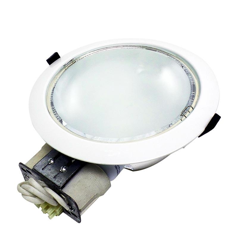 HINODE Lampu Downlight 2U SE-A709L-MWH-E27X2-6400K 13W 240V Down Light Cool Daylight
