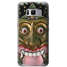 Hip Hop R0325 Bali Evil Mask Case Cover For Samsung Galaxy S8 - intl