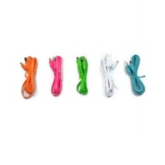 Hippo Kabel Charger/Data Micro Usb U/ Android, Blackberry 100 Cm - 5 pcs 5 warna Non Packing