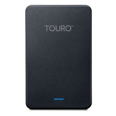 Hitachi Touro Mobile External Harddisk 1TB - Hitam