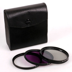 HKS 58 Mm UV Filter CPL Field Kit untuk Canon EOS 500D 550D/Rebel T3i T2i T1i SLR