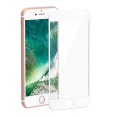 HMC Apple iPhone 8+ / 8 Plus - 5.5 inch - 2.5D Full Screen Tempered Glass - Lis Putih