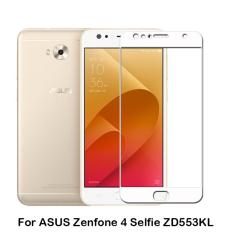 HMC Asus Zenfone 4 Selfie / ZD553KL Tempered Glass - 2.5D Full Screen - Lis Putih