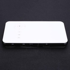 Home Theater Cinemas DLP LED Projector Smart TV Box 2 IN 1 WiFi Bluetooth TF USB--European Plug European Plug - intl