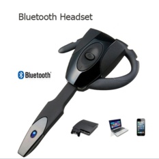 HOT EX-01 Ear Hook Wireless Stereo headphone Bluetooth Headset Earphone Handsfree untuk Smartphone Tablet PC Telepon dengan MIC Bluetooth Earphone (Warna: Hitam)-Intl