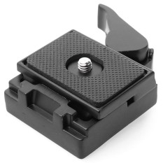 Hot Sale Kamera Adaptor Rilis Cepat QR Plate Adaptor Rilis Cepat Plate Premium Kokoh Karet Pad Aluminium Mount Tripod Manfrotto 200PL-14-Intl