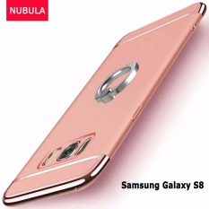 Jual Hot 3 In 1 Satu Hard Plastik/PC Ponsel Case/Anti Jatuh Ponsel Cover/Tahan Guncangan Ponsel Case/Ponsel Pelindung untuk Samsung Galaxy S8 dengan Metal Ring-Intl