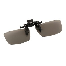 Hot Jual Fashion Clip On Polarized Circular 3D Kacamata untuk TV Rumah Pasif Bioskop IMAX-Intl