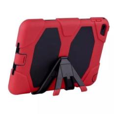 Jual Hot Waterproof Dirt Shockproof Silicone Back Stand Case Cover untuk IPad2/3/4 Merah-Intl