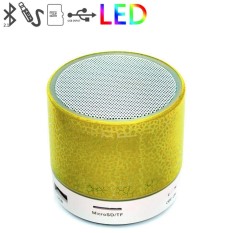 Jual Panas Portabel A9 Speaker Nirkabel Bluetooth Mini Isi Ulang Bluetooth Speaker With Lampu LED Berwarna-warni Warna-warni, USB atau Port Kartu Tf-Internasional