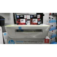 Hp Deskjet Ink Advantage 2135 All-In-One Printer Free Tinta Peripheral Komputer