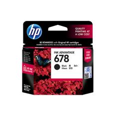 HP INK AND TONER CARTRIDGE 678 BLACK ORIGINAL (CZ107AA)
