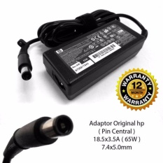 HP Original Adaptor Charger Laptop Notebook Pavilion DV4 DV5 DV6 DV7 G4 G6 G7 G50 G60 G70 18.5v 3.5A Jarum (7.4*5.0) Berikut Kabel Power