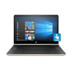 HP Pavilion X360 Convert 14-BA134TX GOLDEN - [Intel Core i5-8250U 1.6-3.4GHz/8GB DDR4/1TB/G940MX 2GB DDR3/14