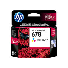 HP Tinta 678 Tricolor Ink Cartridge