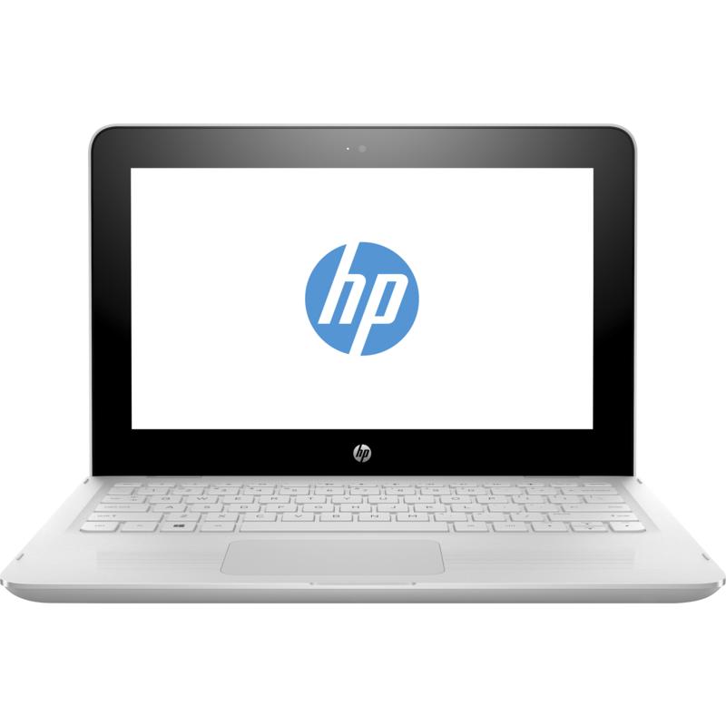 HP x360 11-AB037TU Notebook - Putih [11,6 inch/N3060/4GB/500GB/Win10/Touch Screen]