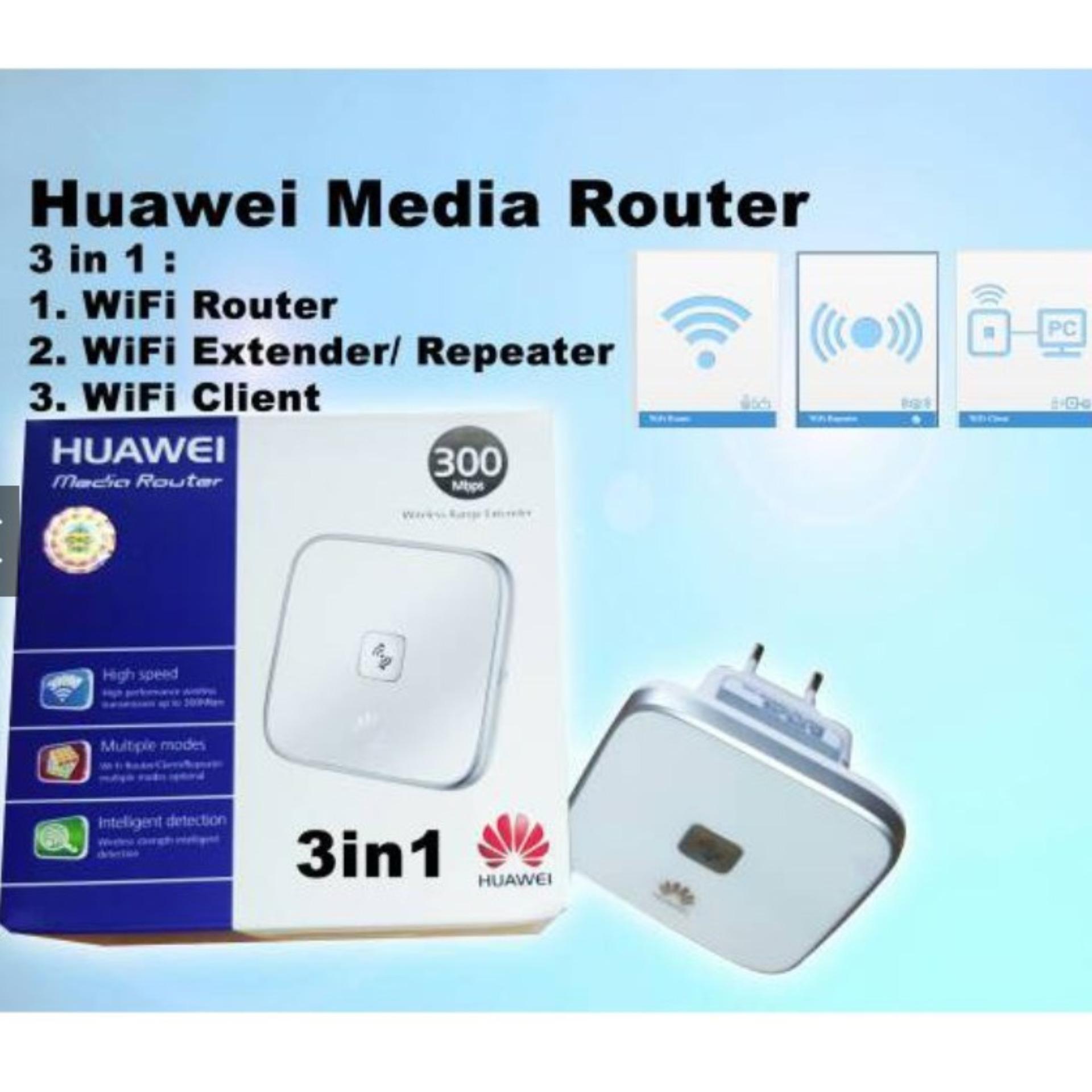 Huawei Media Router WS322 3in1 Wifi Repeater/Extender+Router+Client