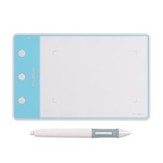 Huion H420 Osu Tablet Grafis Gambar Tanda Tangan Pad With 3 Kunci Express Putih