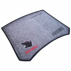 Hunter - Mouse pad Gaming Wild Wolf + Bordir (30x25) - Abu-abu