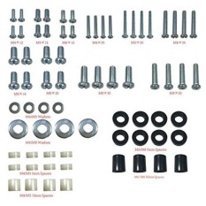 Husky Mounts Universal TV VESA Mount Sekrup Perangkat Keras Kit dengan M8 M6 M5 M4 Sekrup Mesin Cuci Spacer Variasi Pada Fit Semua TV Ukuran dan Brands Wall Memasang Kurung dan TV Melengkung-Intl