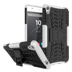 Hibrida Kasar Berat Tugas Keras Case Sarung With Penyangga Penyangga Anda Sony Xperia XA1 Ultra 2017 6.0 Inci-Internasional