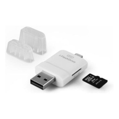 i-FlashDevice i-FlashDrive USB External Storage OTG for iOS Apple iPhone iPad (Putih)